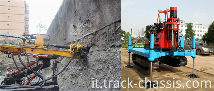 Base per binario / base in acciaio o pista in gomma / fabbrica in gomma fornita direttamente